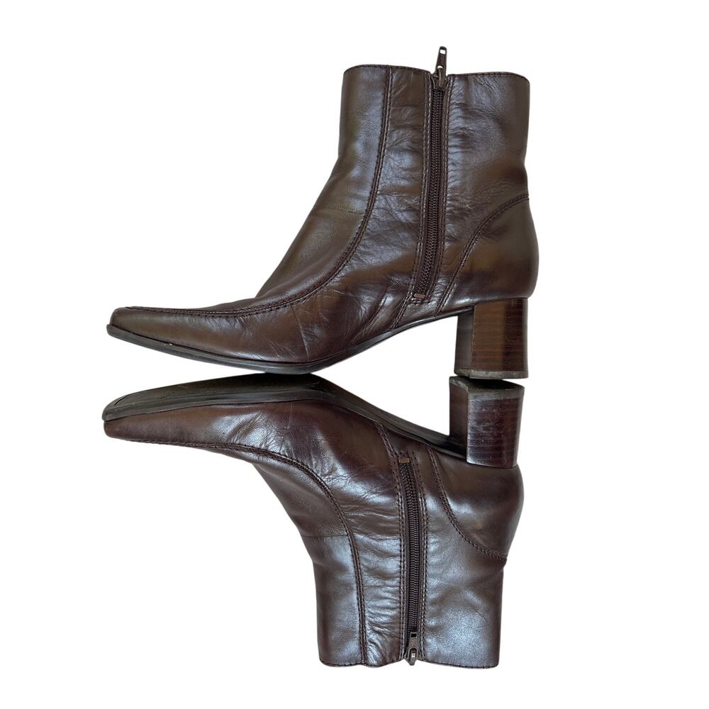 Vintage 90s Nine West "How I Roll" Ankle Boots, Size 8 #9001